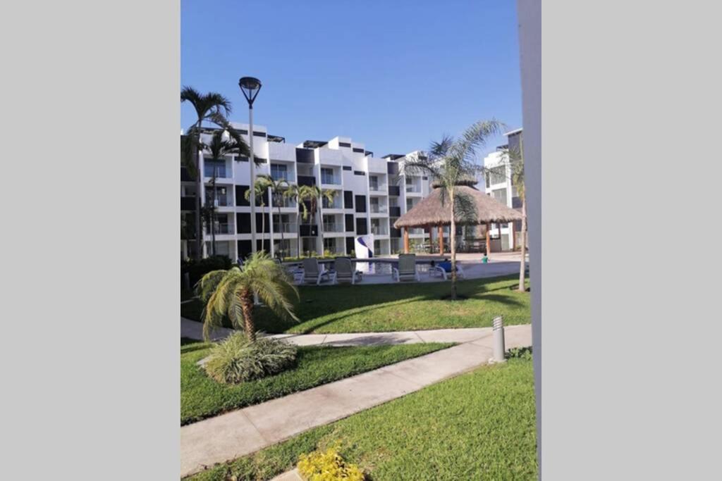 Appartement Departamento De Lujo En Manzanillo, Planta Baja Frente A La Alberca Extérieur photo