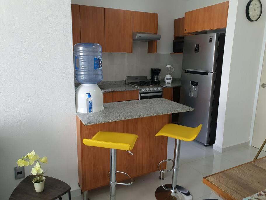 Appartement Departamento De Lujo En Manzanillo, Planta Baja Frente A La Alberca Extérieur photo