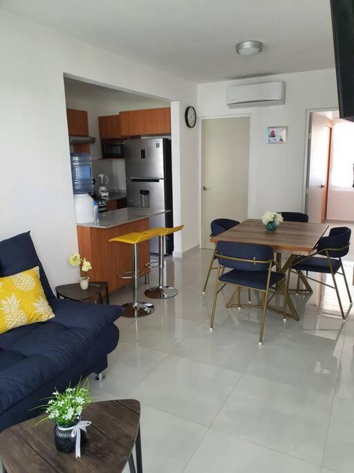 Appartement Departamento De Lujo En Manzanillo, Planta Baja Frente A La Alberca Extérieur photo